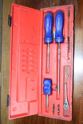 Lot 22 - A Snap-on master racheting magnetic...