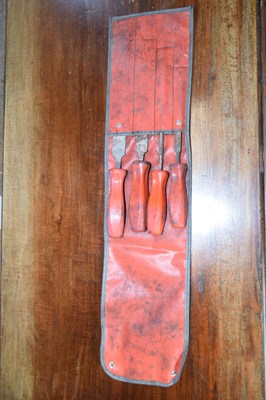 Lot 28 - A Snap-on file set, set of four
