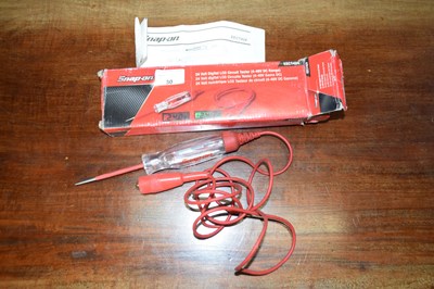 Lot 30 - A Snap-on 24v digital LCD circuit tester