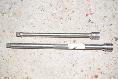 Lot 47 - Two extension bars, one Snap-on one Blue Point...