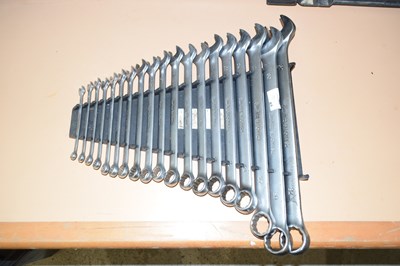 Lot 67 - A Blue Point spanner set ranging from 32 to...