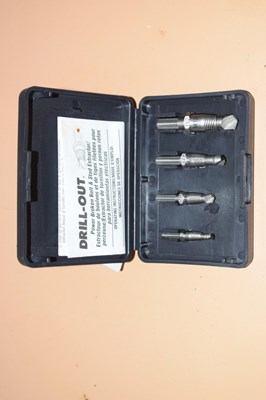 Lot 72 - A Blue Point drill out broken bolt extractor,...