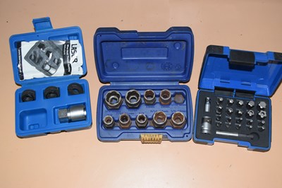 Lot 120 - A Laser torque set along with a Laser wheel...