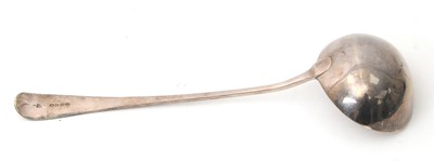 Lot 82 - A Victorian silver ladle, hallmarked for...