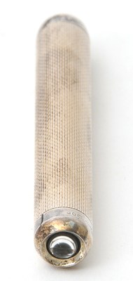 Lot 4 - An Elizabeth II Asprey's silver pocket torch...