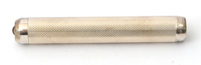 Lot 4 - An Elizabeth II Asprey's silver pocket torch...
