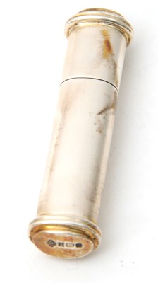 Lot 5 - An Elizabeth II Asprey's silver tooth pick...