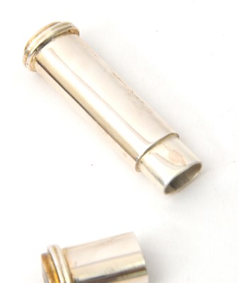 Lot 5 - An Elizabeth II Asprey's silver tooth pick...