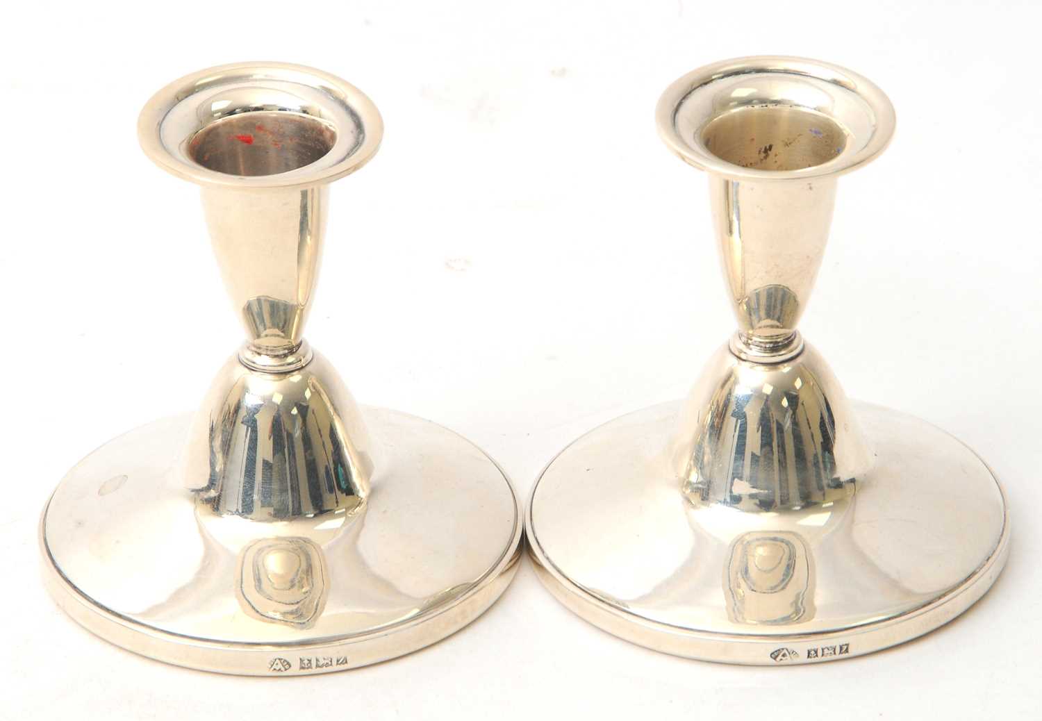 Lot 7 - A pair of Elizabeth II silver dressing table...