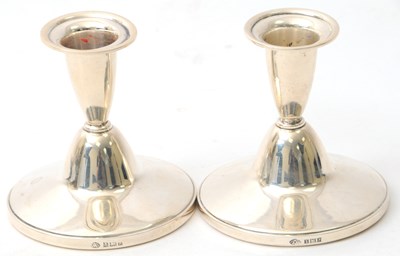 Lot 7 - A pair of Elizabeth II silver dressing table...