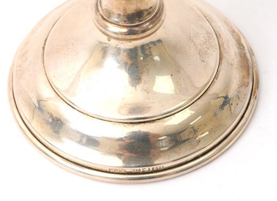 Lot 10 - A white metal Ciborium, the pull-off cover and...