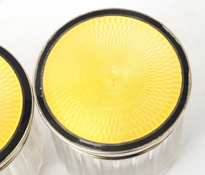 Lot 47 - An extensive Art Deco silver and enamel...