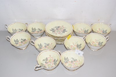Lot 17 - A quantity of Paragon tea wares