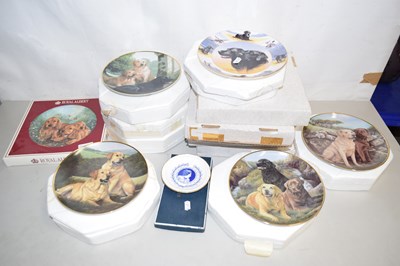 Lot 27 - Franklin Mint Canine Companions plates...