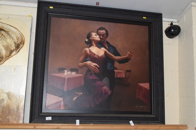 Lot 31 - After Hamish Blakely Tango Rough, oleograph print