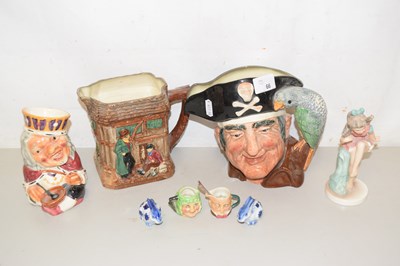 Lot 66 - Mixed Lot: Royal Doulton novelty jugs and...