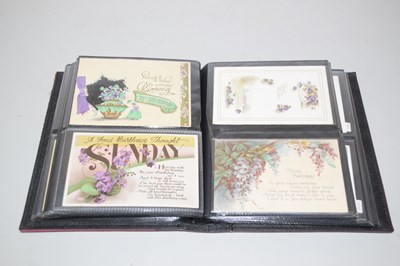Lot 97 - An album of early 20th Century postcards
