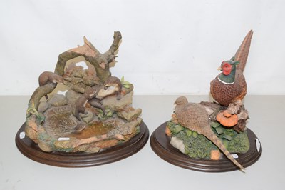 Lot 104 - Country Artists figures Tranquil Waters and...