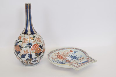 Lot 19 - Japanese porcelain vase with an Imari design...