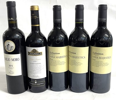 Lot 161 - 2009 Definition Vina Majestica Rioja Reserva;...