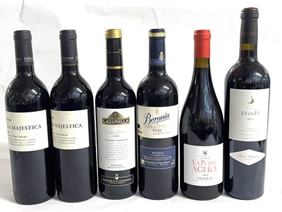 Lot 162 - 2009 Beronia Rioja Reserva; 2015 Dofi, Priorat,...