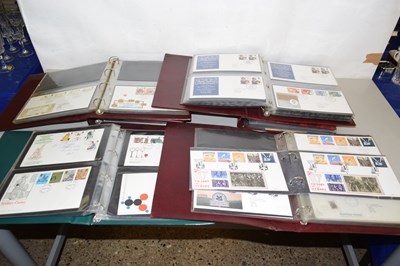 Lot 178 - Four albums of Royal Mail first day covers