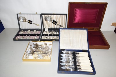 Lot 182 - Group of various cased cutlery
