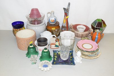 Lot 187 - Mixed Lot: Various jardinieres, vases, candle...