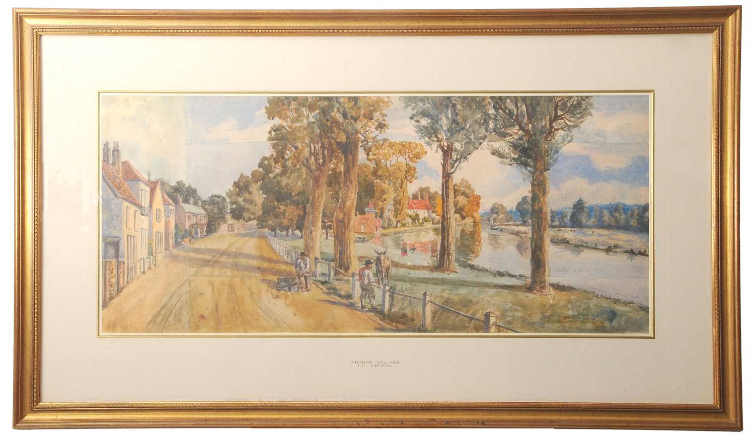 Lot 679 - John Joseph Cotman (1814-1878), "Thorpe...