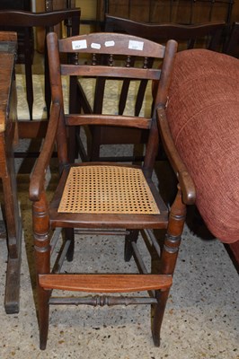 Lot 257 - Late Victorian child's highchair