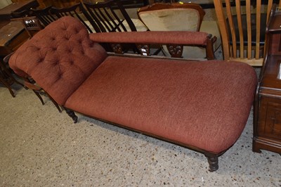 Lot 258 - Late Victorian Chaise Longue