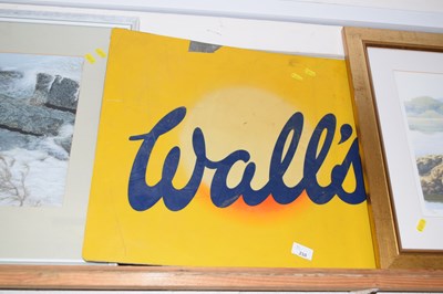 Lot 210 - A Wall's Ice Cream composite sign