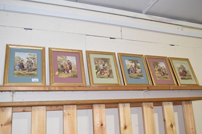 Lot 215 - After Kronheim, a group of six coloured prints...