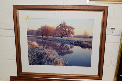 Lot 235 - N E Smith photographic study of a winter river...