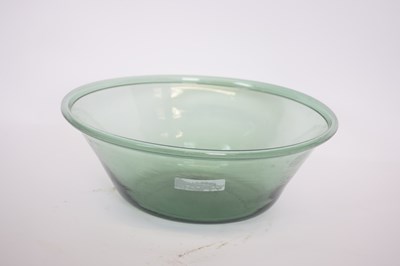 Lot 50 - Late 18th century green Scandinavian glass...