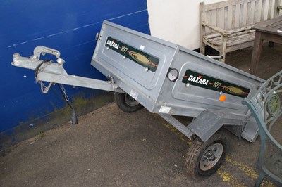 Lot 331 - A Daxara-107 single axle trailer