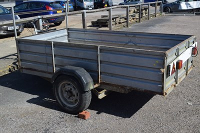 Lot 338 - 8 X 4 Trailer and light board