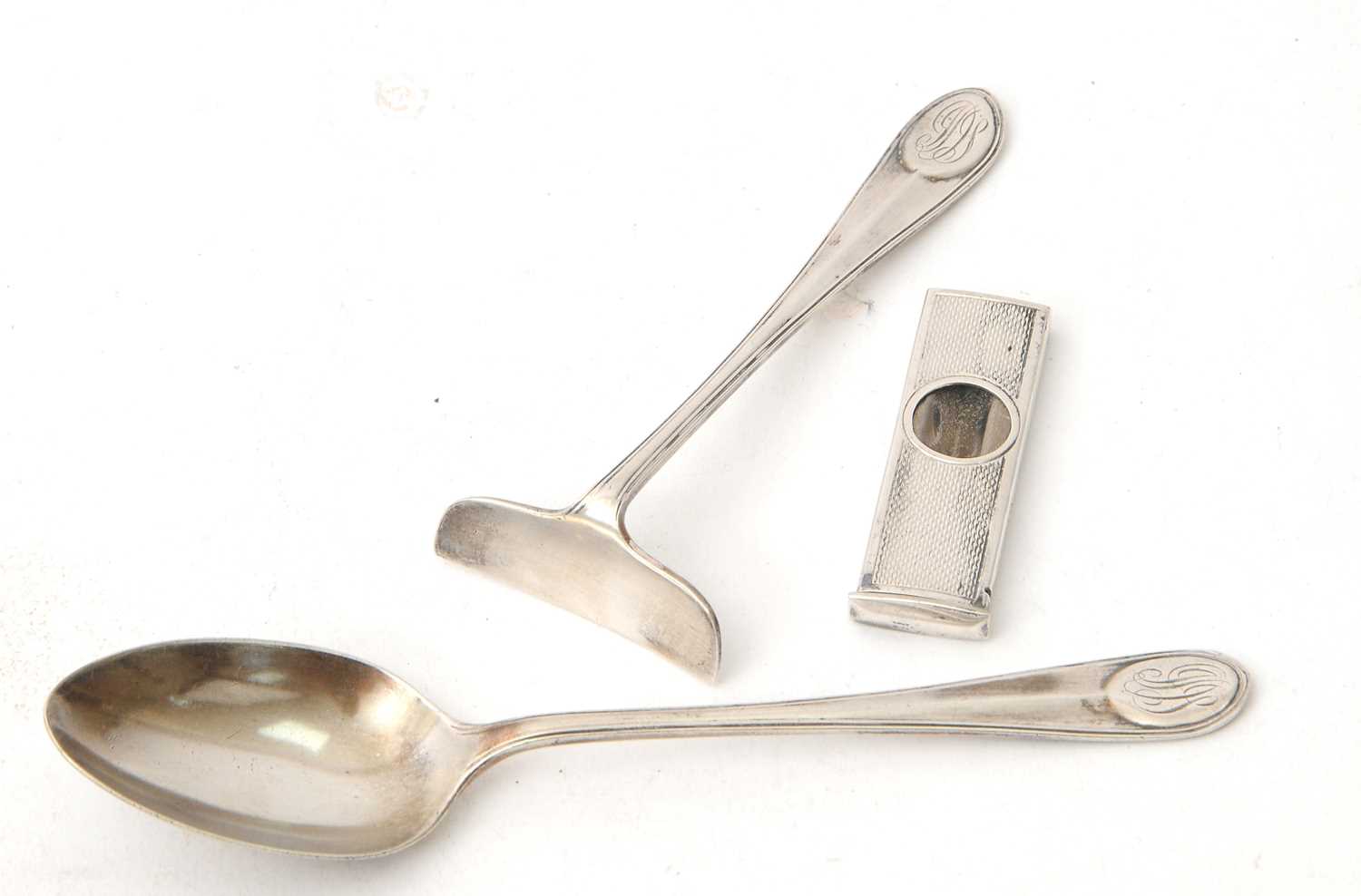 Lot 96 - Mixed Lot: A George VI silver baby's...