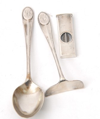 Lot 96 - Mixed Lot: A George VI silver baby's...