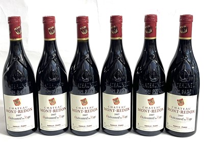 Lot 139 - Chateau Mont-Redon Chateauneuf du Pape 2007, (6)