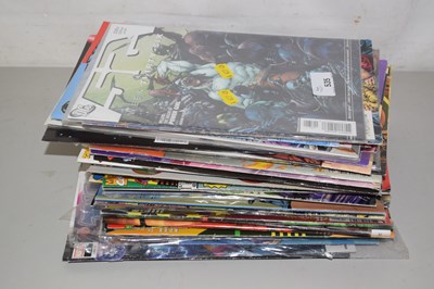 Lot 535 - A quantity of DC and Marvel comics to include...