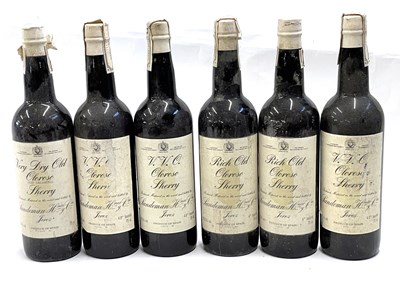 Lot 190 - Sandeman Rich Old Oloros Sherry, (6)