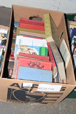 Lot 589 - One box of mixed books