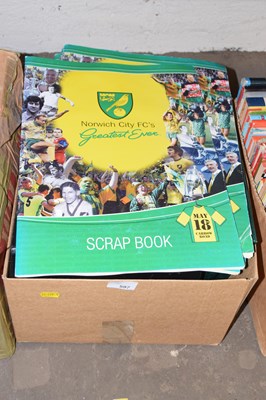 Lot 597 - Folders of Norwich City Football programs and...