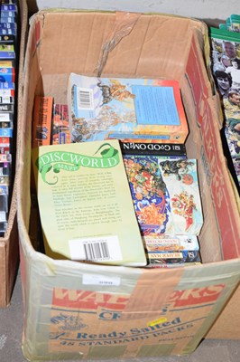 Lot 598 - One box of various Terry Pratchet books