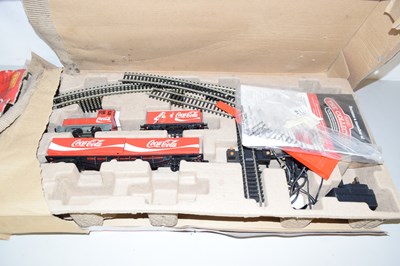 Lot 614 - A Hornby Coca Cola Christmas Train Set - Not...