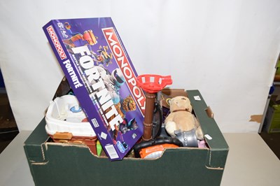 Lot 623 - Box of various children's toys and games