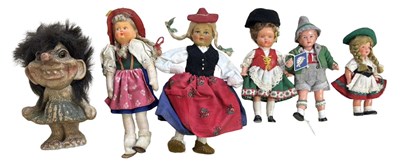 Lot 624 - A collection of various vintage European folk...