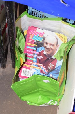 Lot 632 - Quantity of football programs, Aston Villa...
