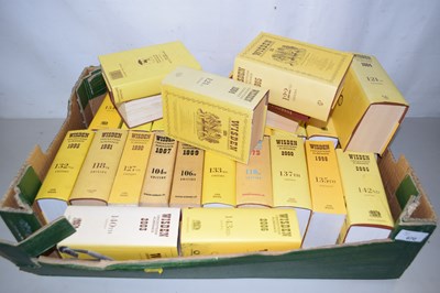 Lot 670 - Box of Wisden cricketers Almanac